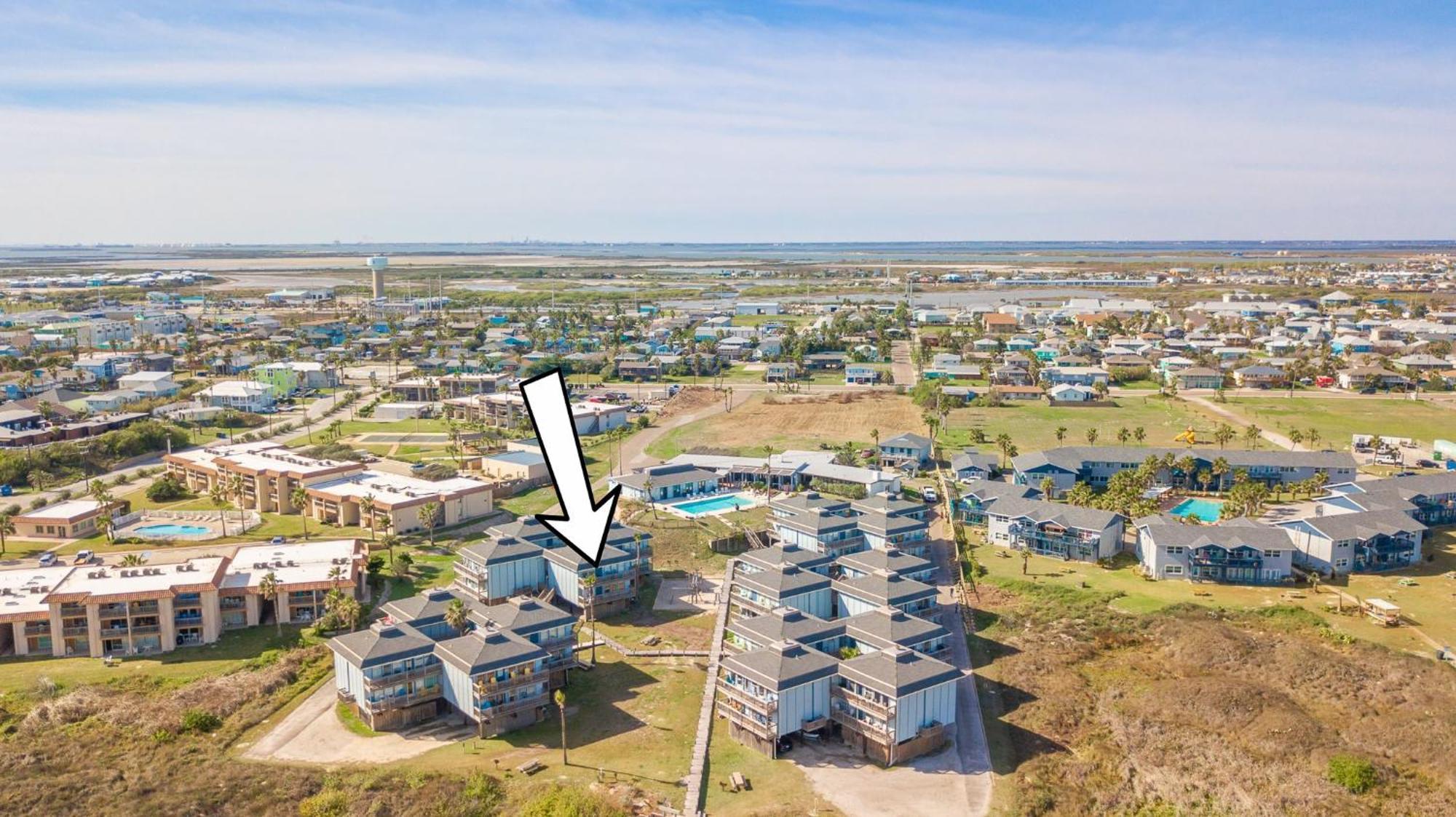 Eleventh Street Villa Port Aransas Exteriör bild